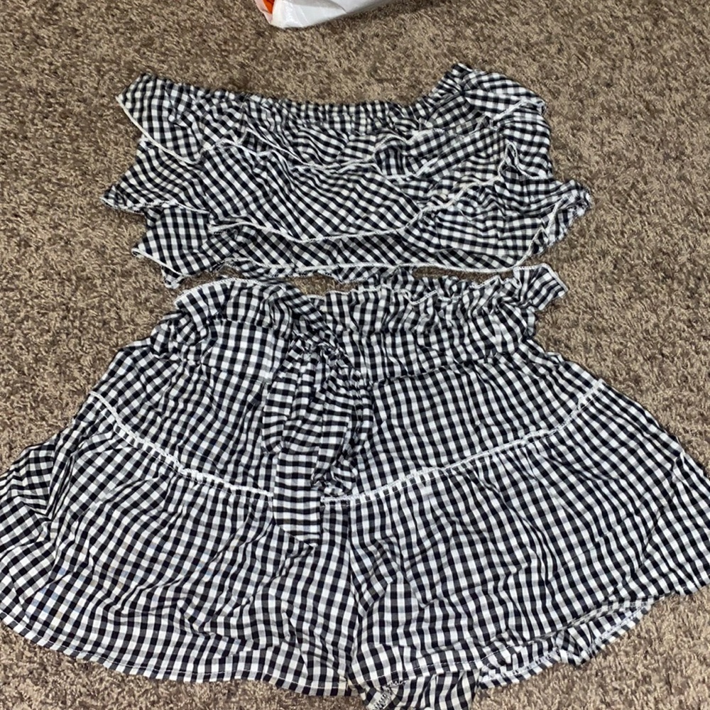 Gingham set